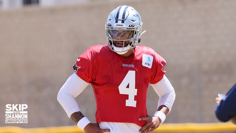Is Dak Prescott having his best camp?